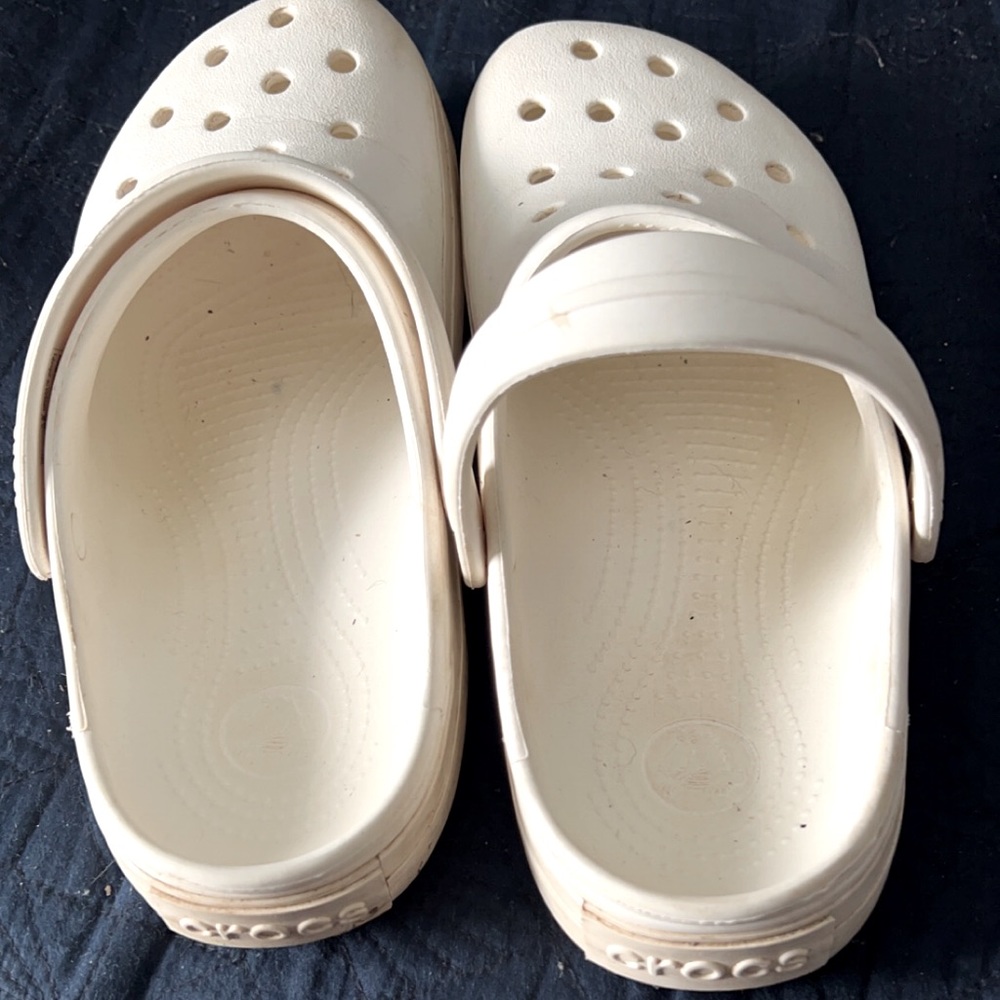 White Crocs - Picture 2 of 2